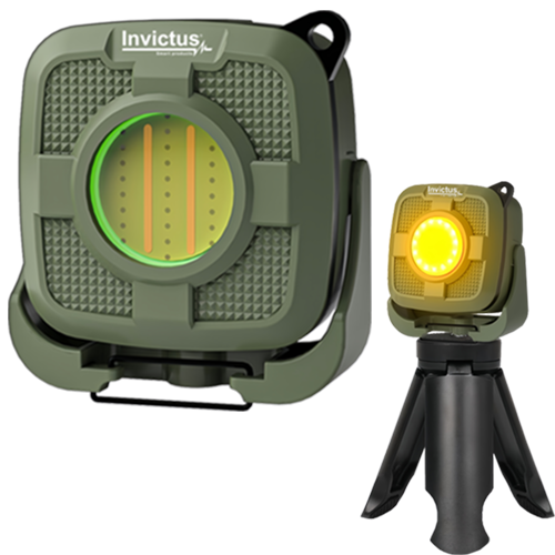 INVICTUS G300 ΜΙΝΙ ΕΠΑΝΑΦΟΡΤΙΖΟΜΕΝΟΣ ΦΑΚΟΣ LED 500LM ΜΕ ΤΡΙΠΟΔΟ 