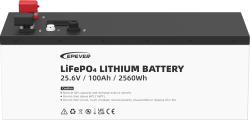 EPEVER EP-LFP24100 ΜΠΑΤΑΡΙΑ ΛΙΘΙΟΥ 2,56KWH 24V